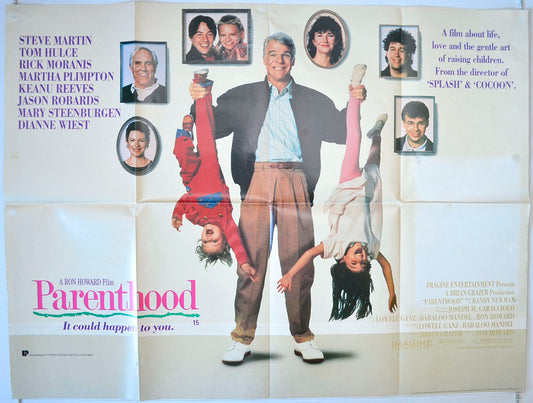 Parenthood   Original British Quad Poster - Movie Poster