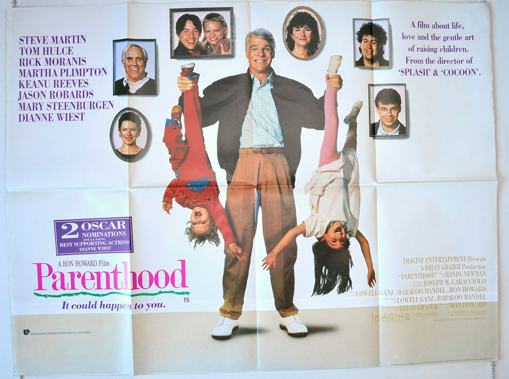 Parenthood   Original British Quad Poster - Movie Poster