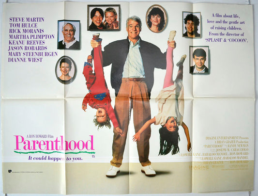 Parenthood   Original British Quad Poster - Movie Poster