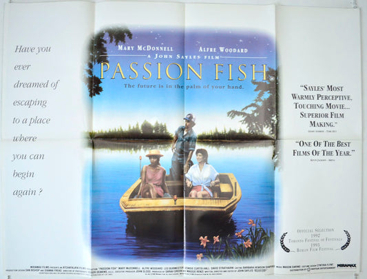 Passion Fish   Original British Quad Poster - Movie Poster