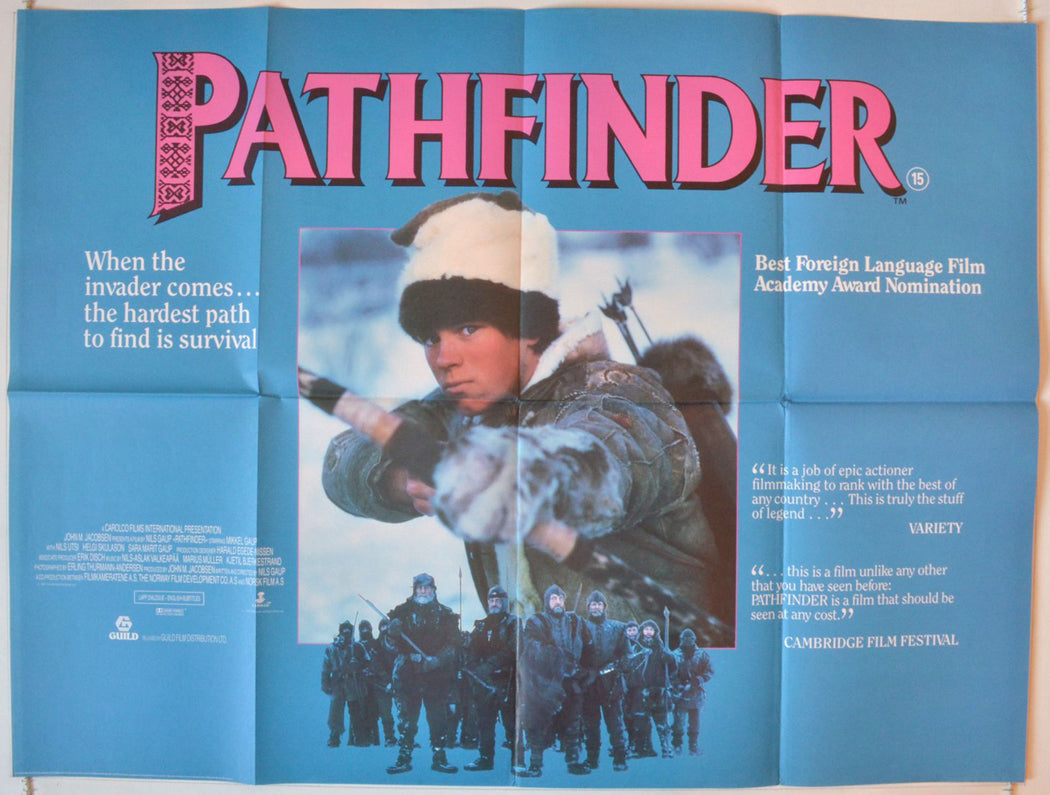 Pathfinder  (a.k.a. Ofelas) Original British Quad Poster - Movie Poster - Movie Poster - Cinema Poster