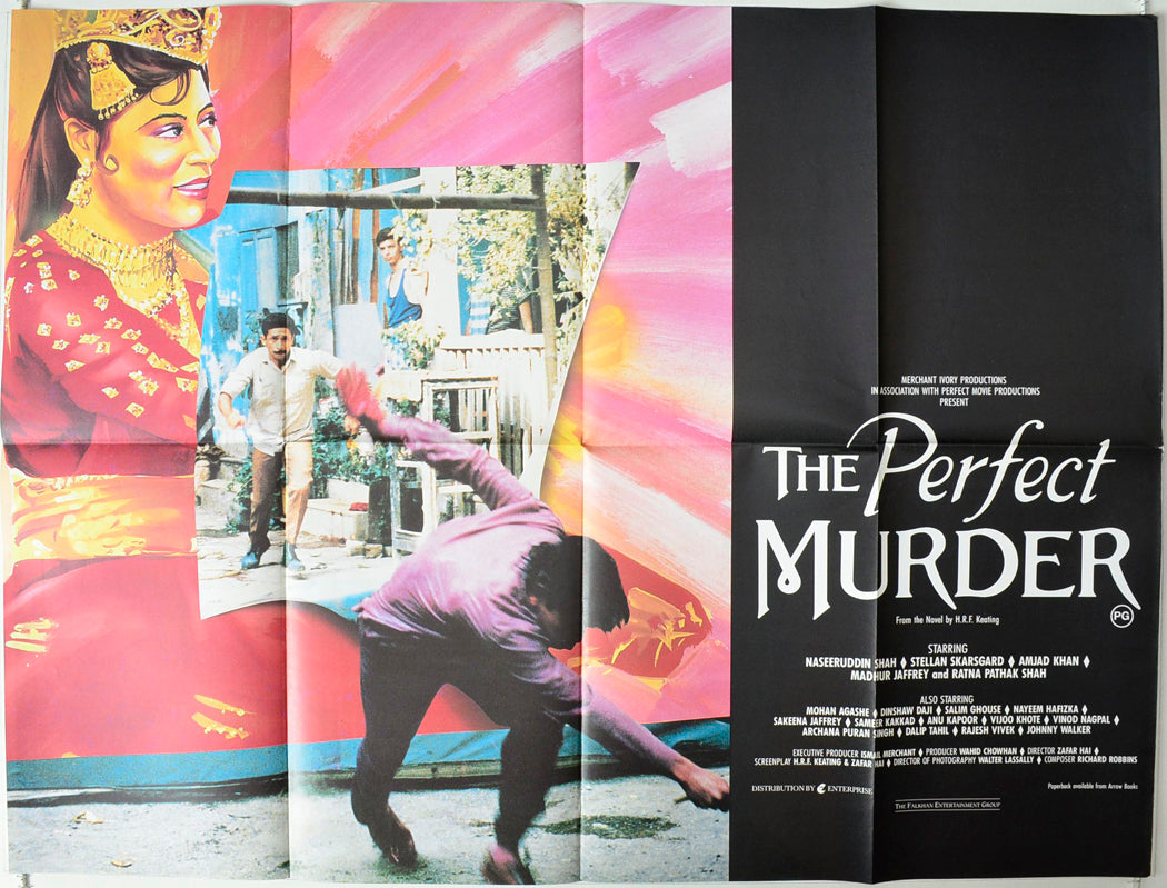 The Perfect Murder   Original British Quad Poster - Movie Poster