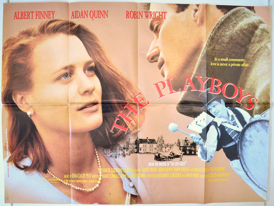 The Playboys   Original British Quad Poster - Movie Poster