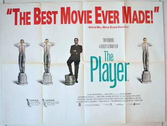 The Player   Original British Quad Poster - Movie Poster