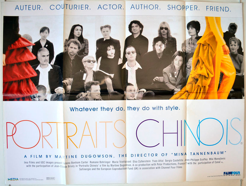 Portraits Chinois   Original British Quad Poster - Movie Poster