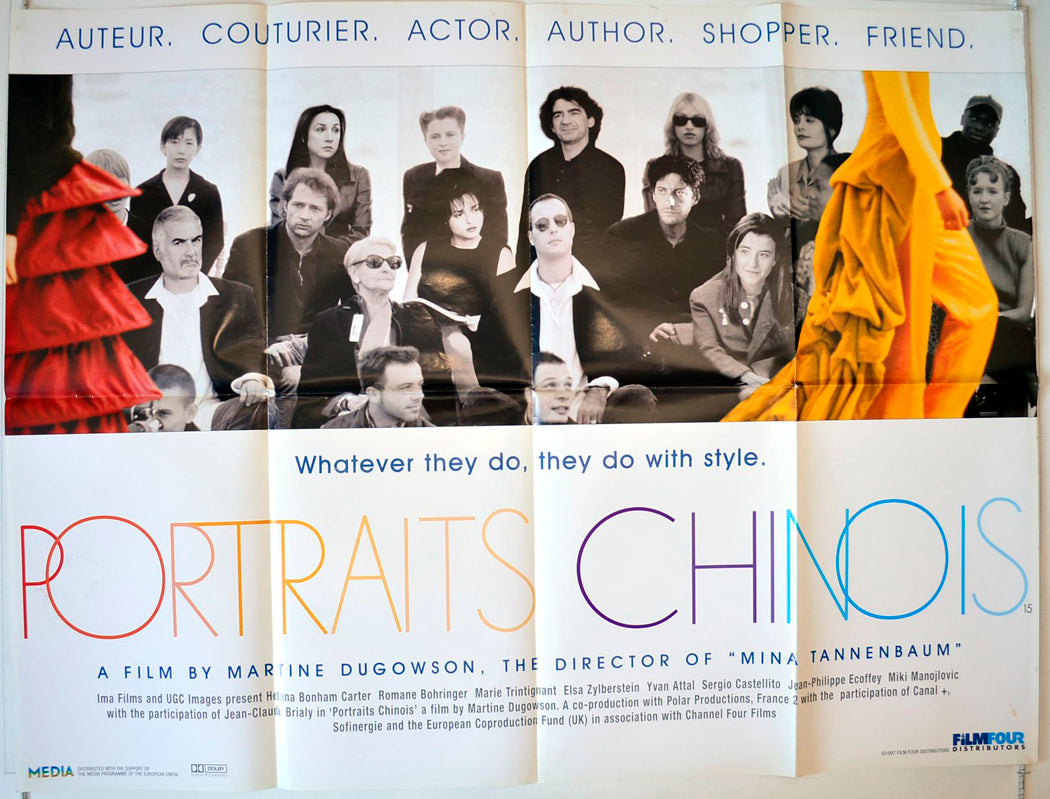 Portraits Chinois   Original British Quad Poster - Movie Poster