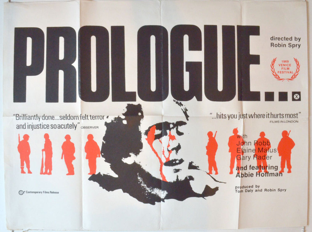 Prologue   Original British Quad Poster - Movie Poster