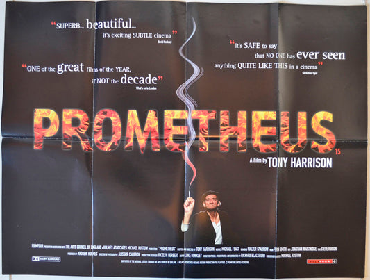 Prometheus Original British Quad Poster - Movie Poster