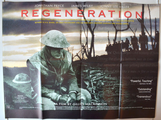 Regeneration  (a.k.a. Behind The Lines)   Original British Quad Poster - Movie Poster