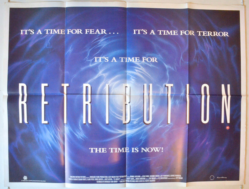 Retribution   Original British Quad Poster - Movie Poster