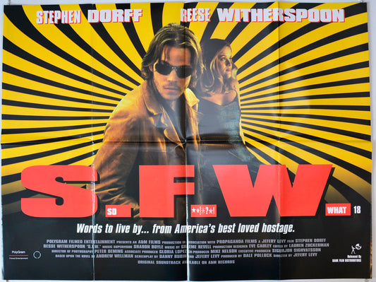 S.F.W. Original British Quad Poster - Movie Poster