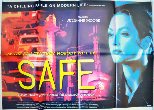 Safe   Original British Quad Poster - Movie Poster