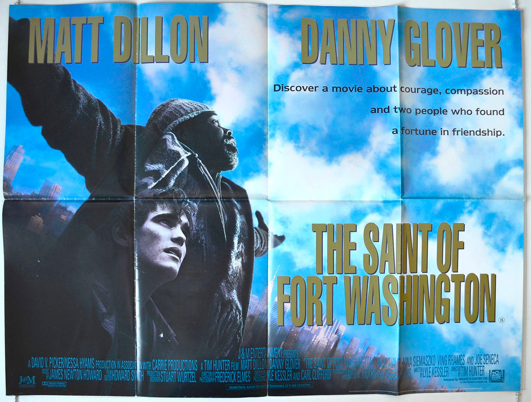 The Saint Of Fort Washington   Original British Quad Poster - Movie Poster