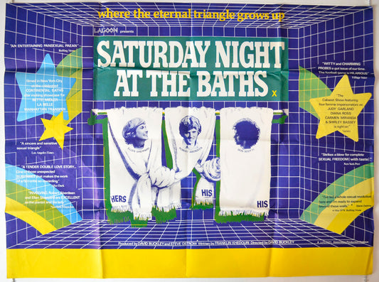 Saturday Night At The Baths Original British Quad Poster - Movie Poster