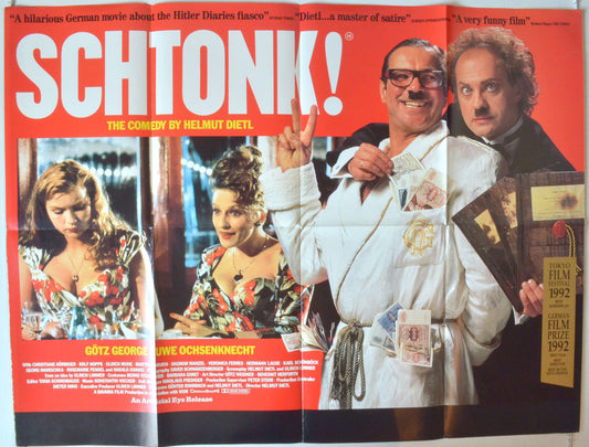 Schtonk!   Original British Quad Poster - Movie Poster