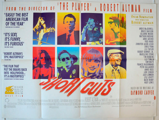 Short Cuts Original British Quad Poster - Movie Poster