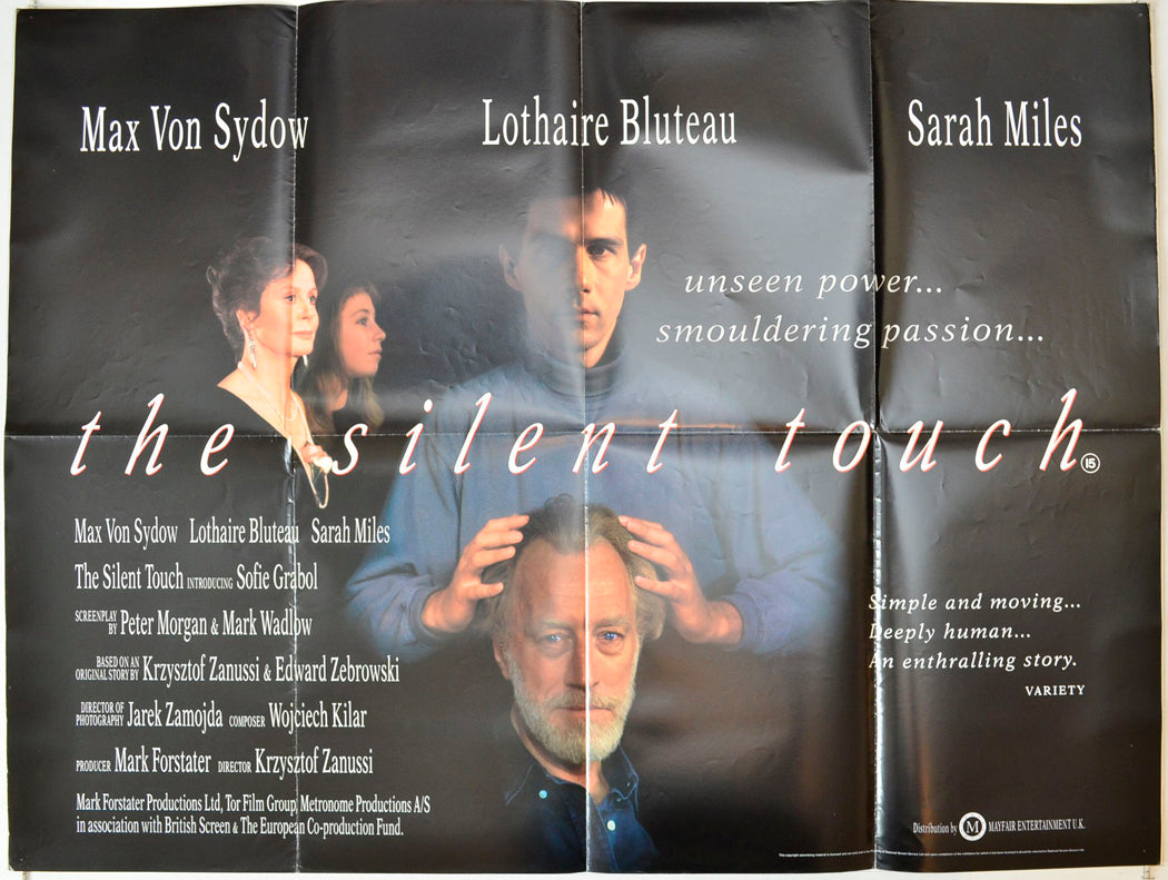 The Silent Touch   (a.k.a. Dotkniecie reki )  Original British Quad Poster - Movie Poster