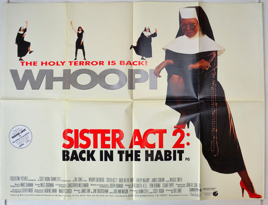 Sister Act 2 Original British Quad Poster - Movie Poster