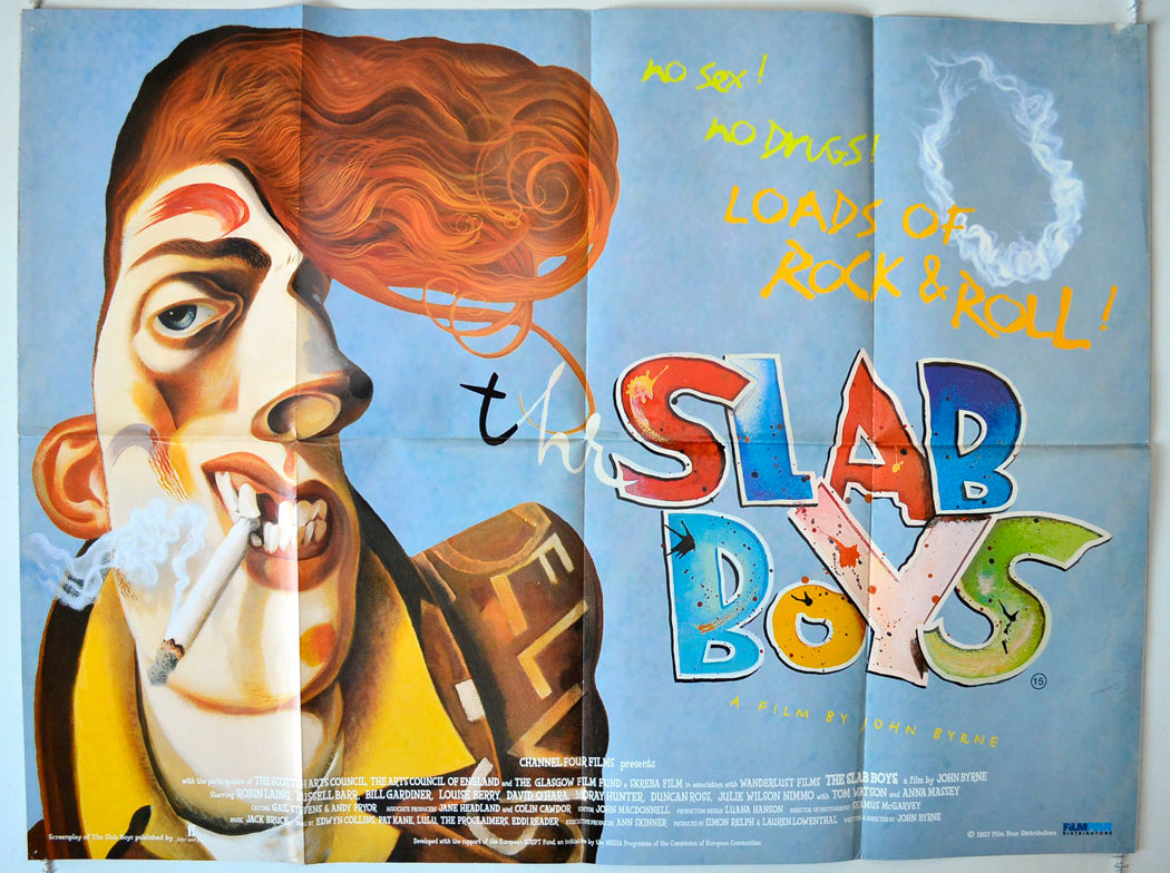 The Slab Boys   Original British Quad Poster - Movie Poster