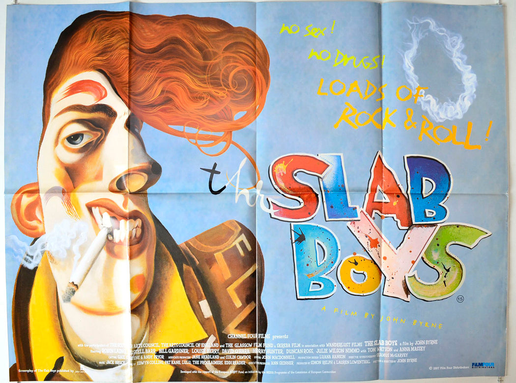 The Slab Boys   Original British Quad Poster - Movie Poster