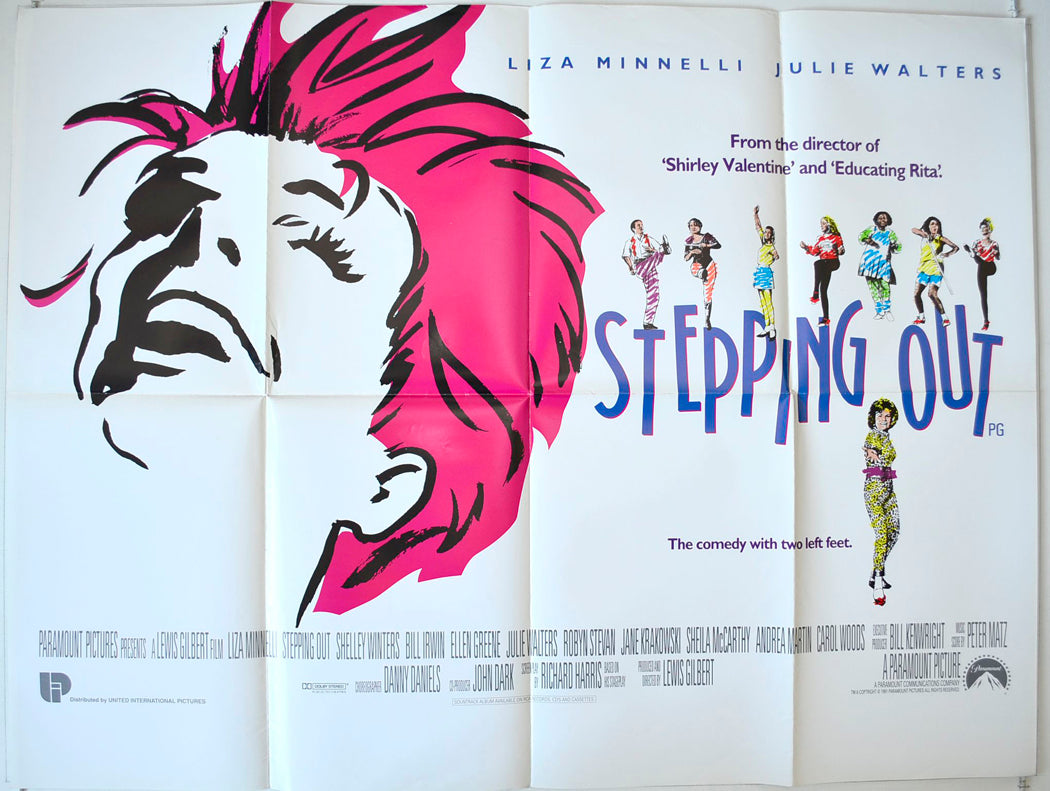 Stepping Out   Original British Quad Poster - Movie Poster