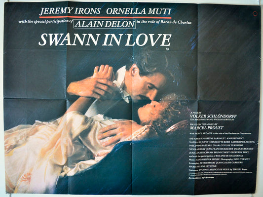 Swann In Love  (a.k.a. Un amour de Swann)   Original British Quad Poster - Movie Poster