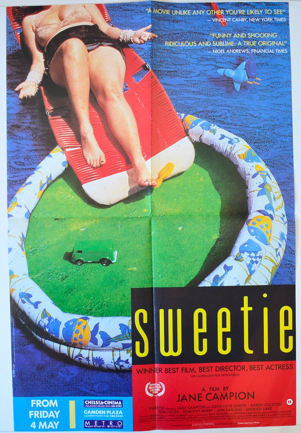 Sweetie   Original Double Crown Poster - Movie Poster