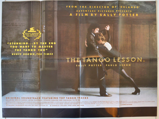 The Tango Lesson   (a.k.a. La leçon de tango)  Original British Quad Poster - Movie Poster