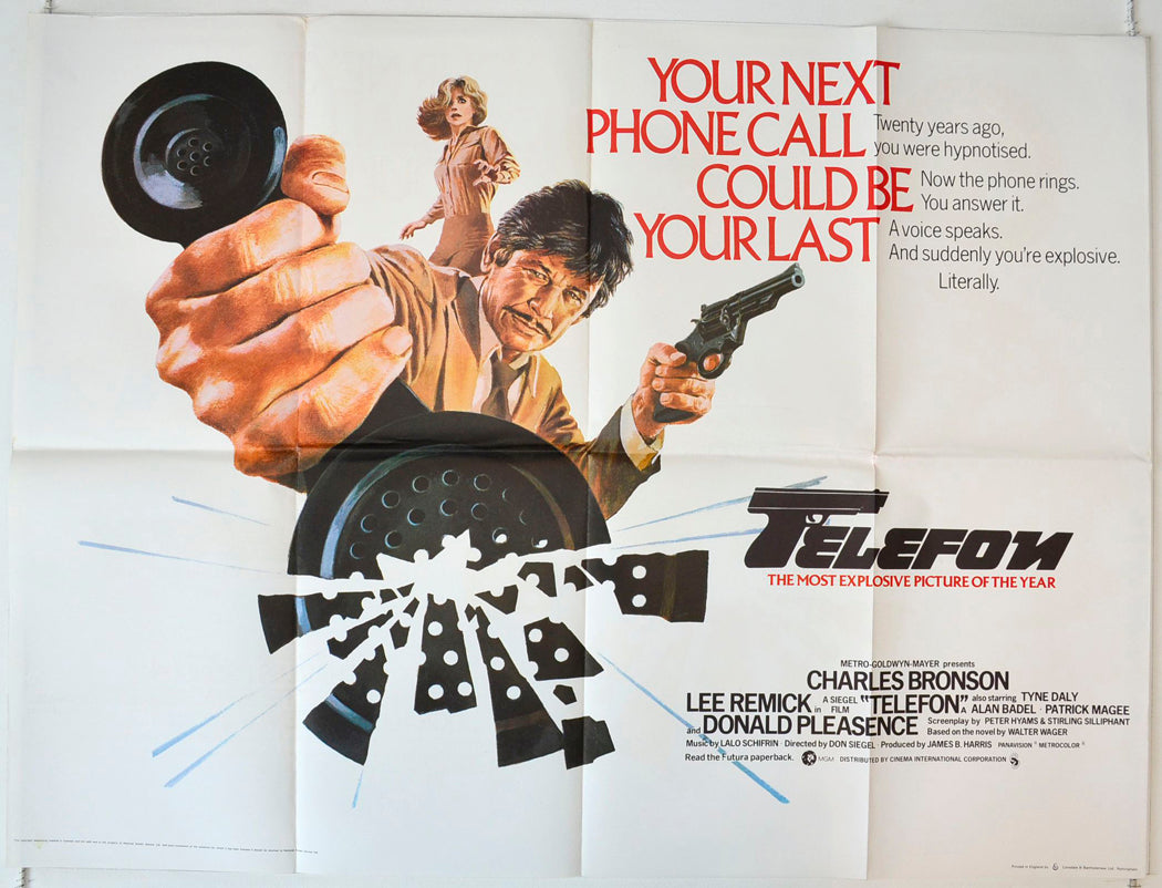 Telefon Original British Quad Poster - Movie Poster