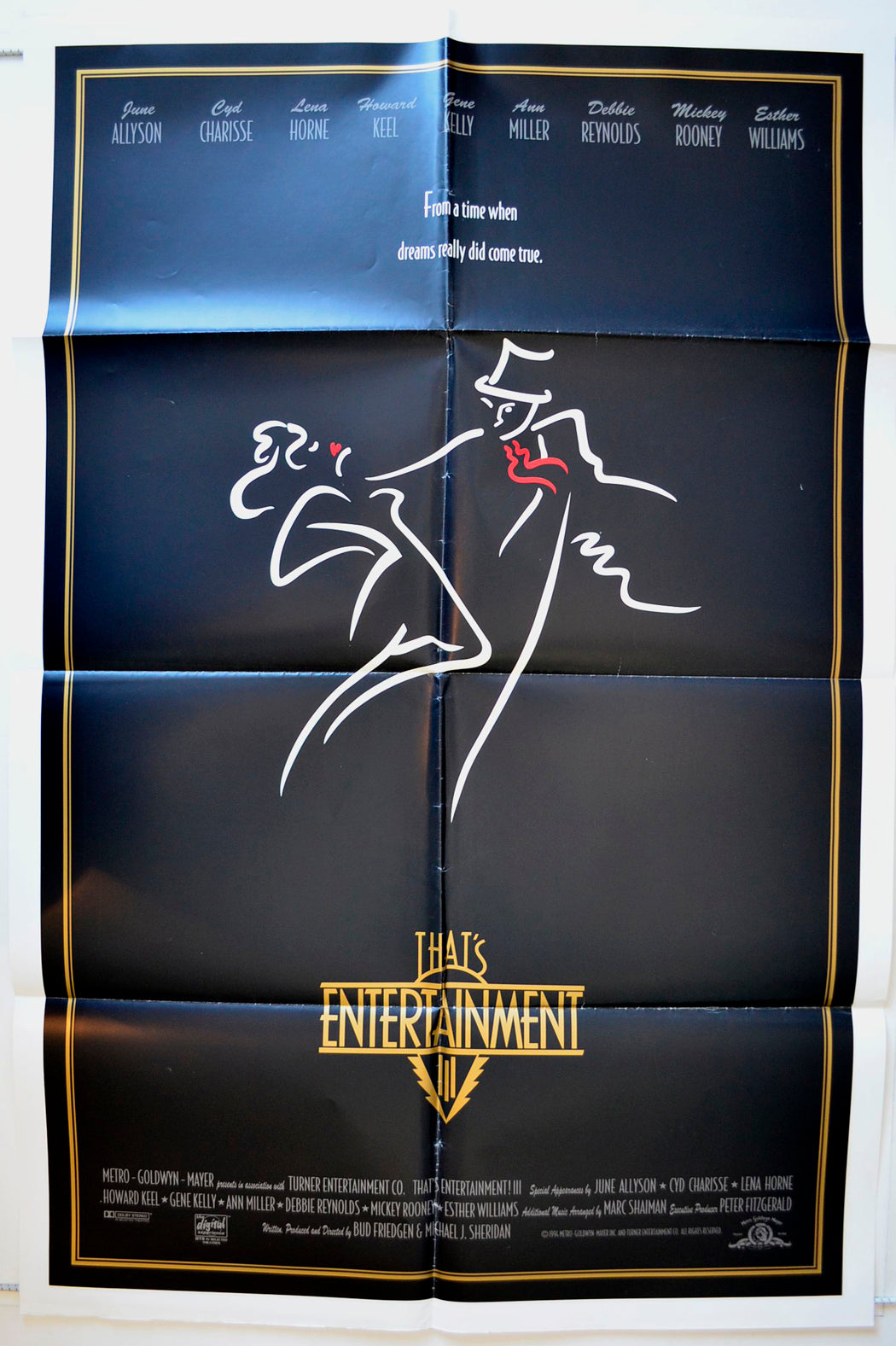 That's Entertainment III   Original One Sheet Poster - Movie Poster