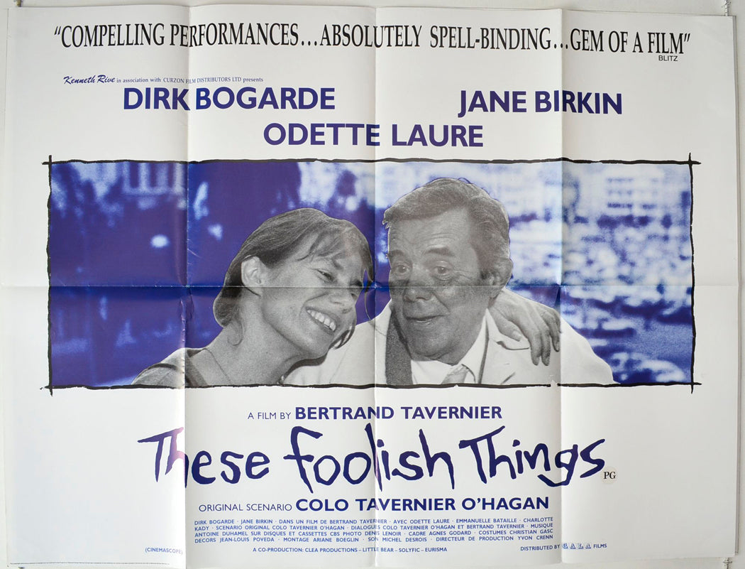 These Foolish Things  (a.k.a. Daddy Nostalgie)   Original British Quad Poster - Movie Poster