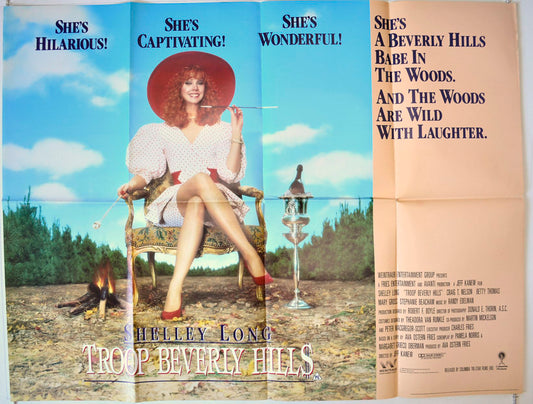 Troop Beverly Hills   Original British Quad Poster - Movie Poster