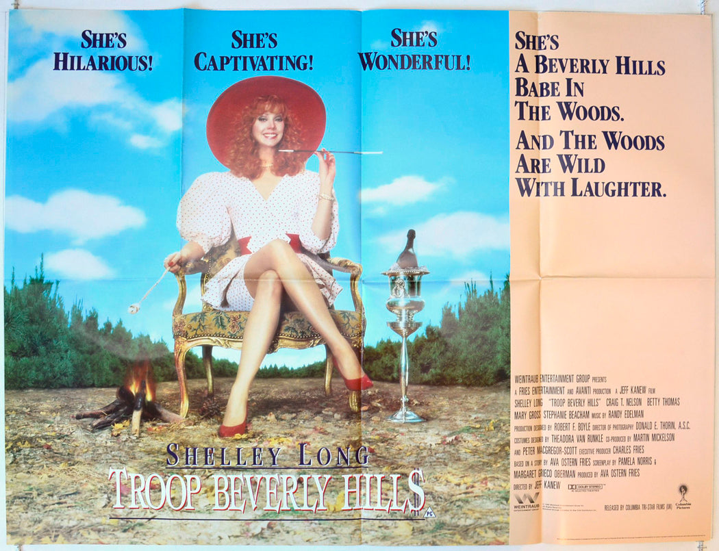 Troop Beverly Hills Original British Quad Poster - Movie Poster