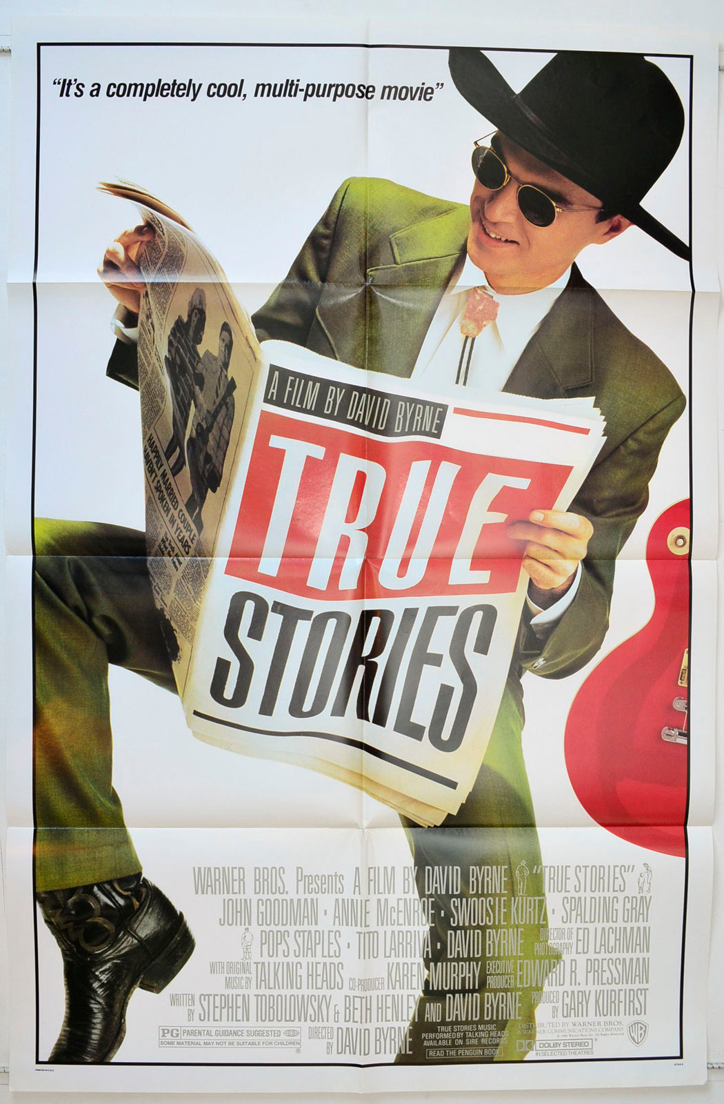 True Stories Original One Sheet Poster - Movie Poster