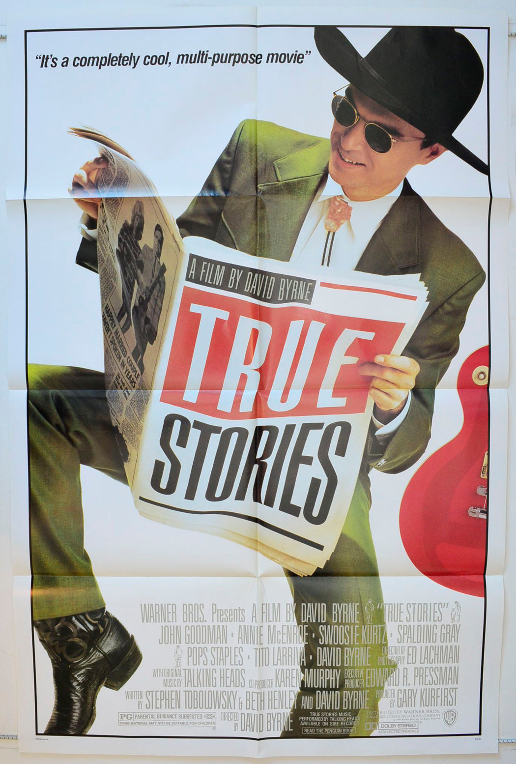 True Stories Original One Sheet Poster - Movie Poster