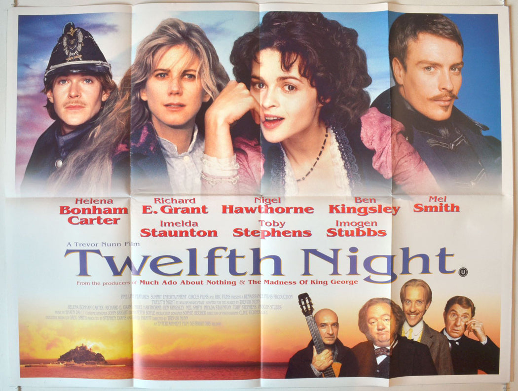 Twelfth Night   Original British Quad Poster - Movie Poster