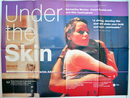 Under The Skin   Original British Quad Poster - Movie Poster