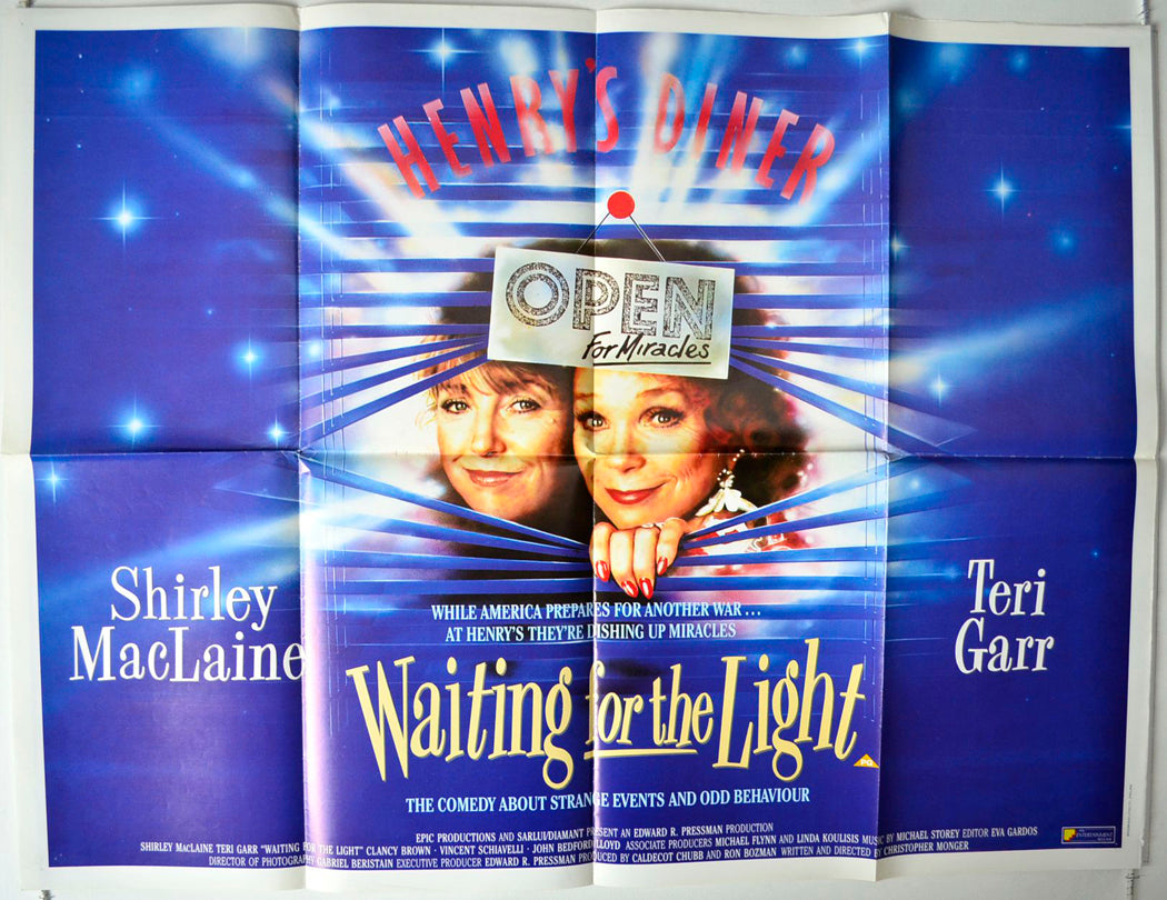 Waiting For The Light   Original British Quad Poster - Movie Poster