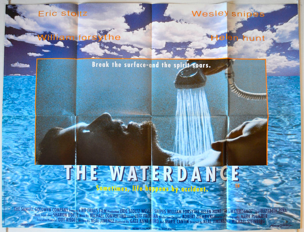 The Waterdance Original British Quad Poster - Movie Poster