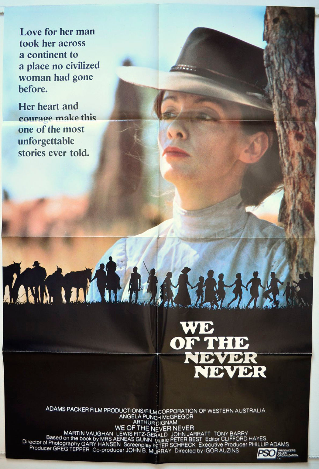 We Of The Never Never   Original One Sheet Poster - Movie Poster