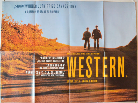 Western   Original British Quad Poster - Movie Poster