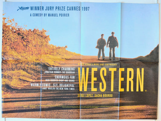 Western Original British Quad Poster - Movie Poster