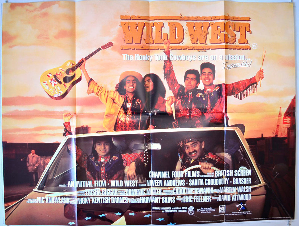 Wild West   Original British Quad Poster - Movie Poster