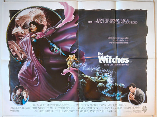 The Witches Original British Quad Poster - Movie Poster