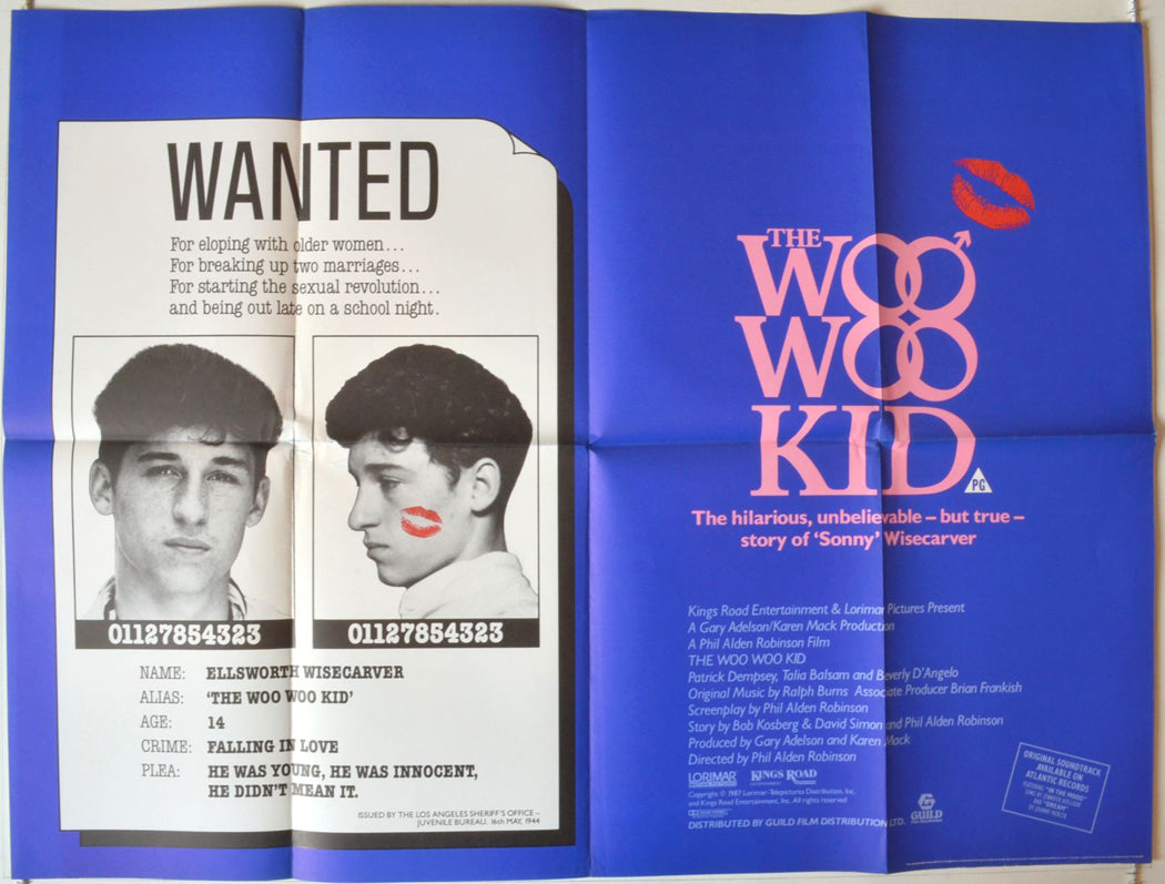 The Woo Woo Kid  (a.k.a.In The Mood)   Original British Quad Poster - Movie Poster