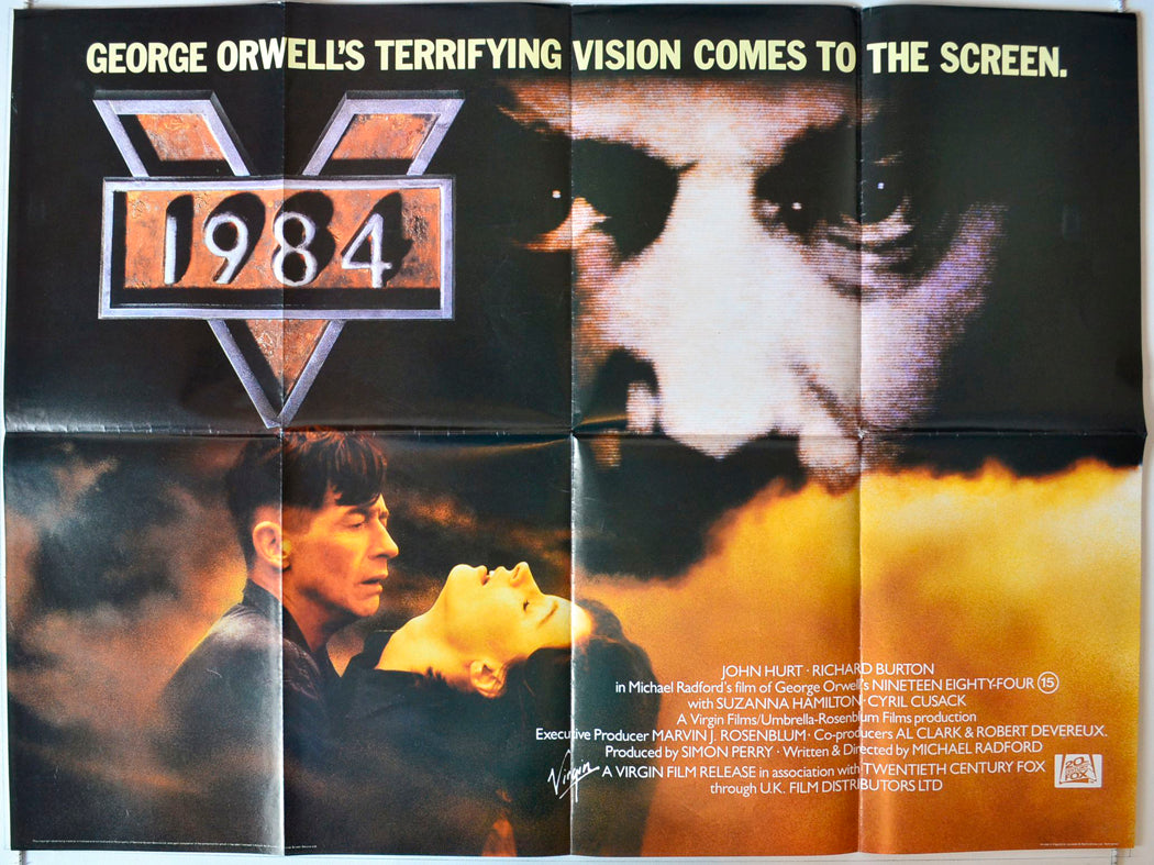 1984 Original British Quad Poster - Movie Poster