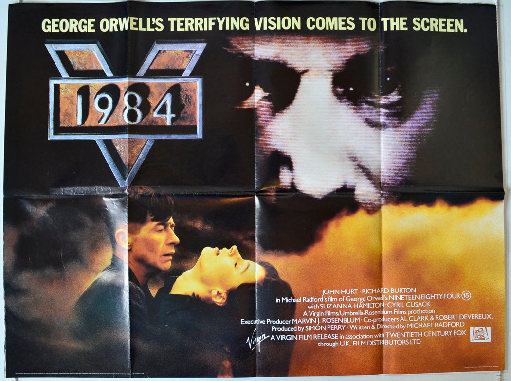 1984 Original British Quad Poster - Movie Poster