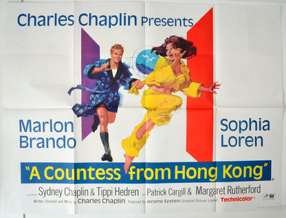 A Countess From Hong Kong   Original British Quad Poster - Movie Poster