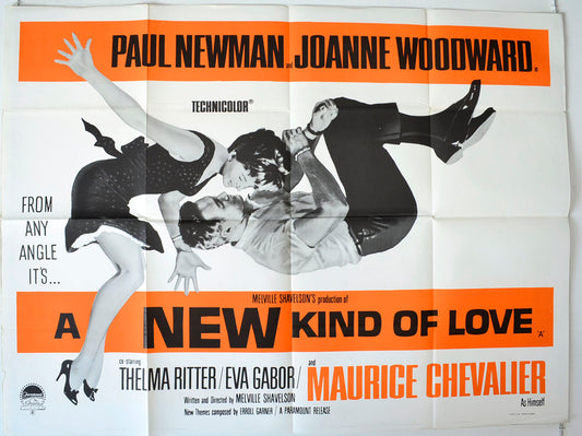 A New Kind Of Love Original British Quad Poster - Movie Poster