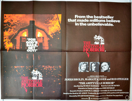 The Amityville Horror Original British Quad Poster - Movie Poster